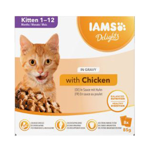 Iams delights on sale kitten food