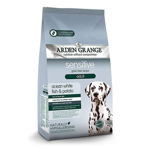 Arden Grange Sensitive Adult With White Fish & Potato 2kg