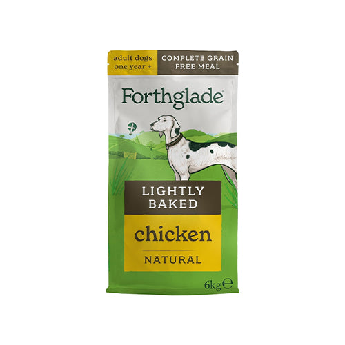 Forthglade Adult Grain Free Chicken Lightly Baked 6kg Dry Dog Food