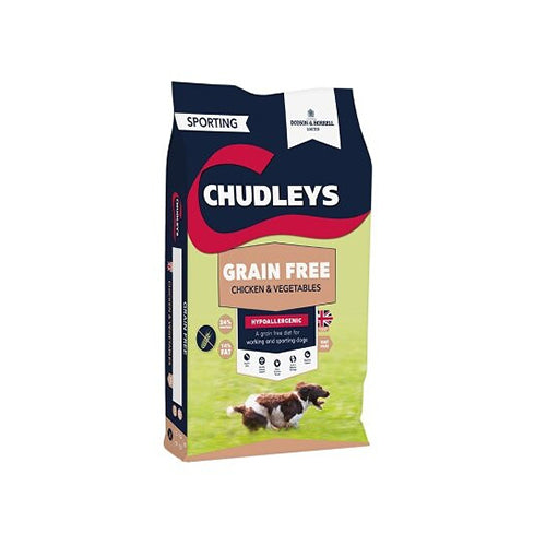 Chudleys Grain Free Chicken & Vegetable 15kg Dog Food