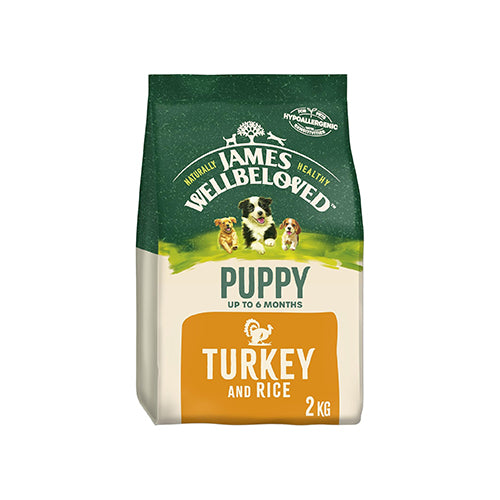James Wellbeloved Puppy With Turkey &amp; Rice 2kg Dry Dog Food