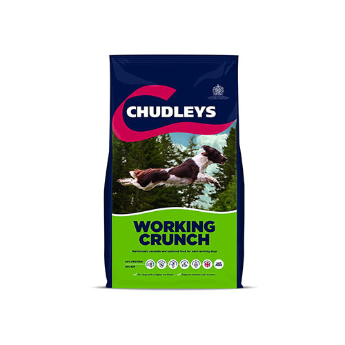 Chudleys Working Crunch 14kg Dog Food