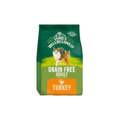 James Wellbeloved Grain Free Adult Turkey 1.5kg - Dry Cat Food