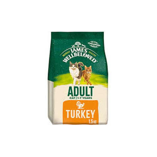 James Wellbeloved Adul Turkey 1.5kg - Dry Cat Food
