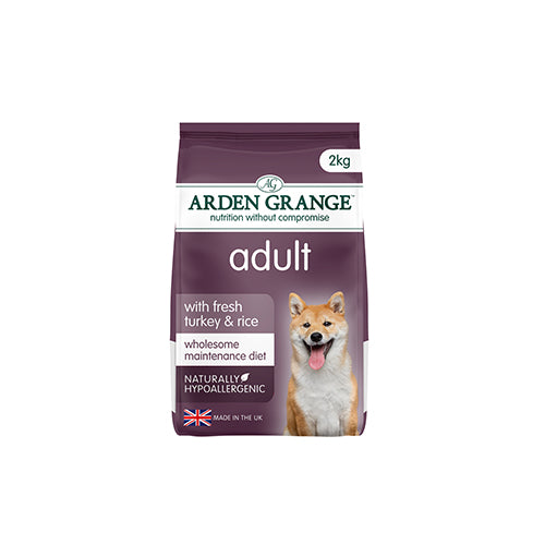 Arden Grange Adult Dog Turkey & Rice 2kg