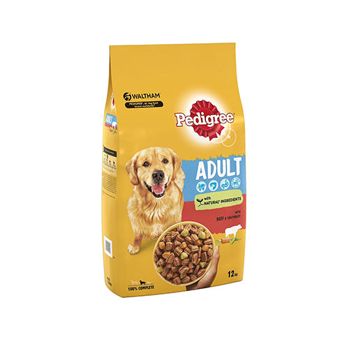 Pedigree Adult With Beef and Vegetables 12kg