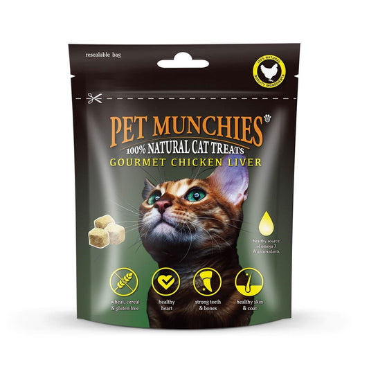 Pet Munchies 10g Gourmet Chicken Liver - Cat Treats