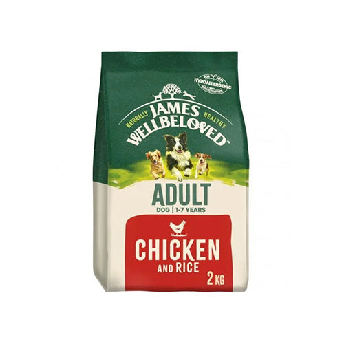 James Wellbeloved Adult Dog with Chicken &amp; Rice 2kg Dry Dog Food