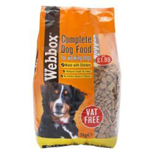Webbox Complete Chicken Dry Dog Food, 2kg