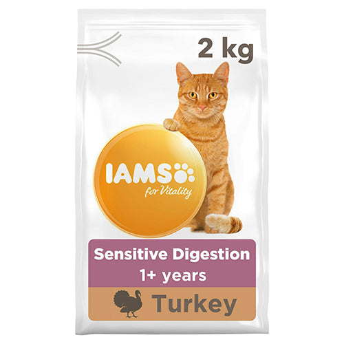 Iams Adult Vitality Turkey 2kg - Dry Cat Food
