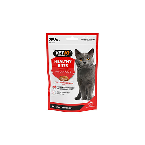 Vetiq Healthy Bites Urinary Care  8 x 65g - Cat Treat