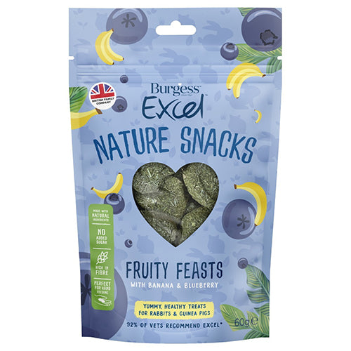 Burgess Excel Nature Treats Fruity Feasts
