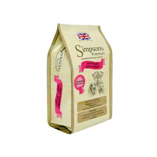 Simpsons Adult Sensitive Salmon &amp; Potato 12kg Dry Dog Food