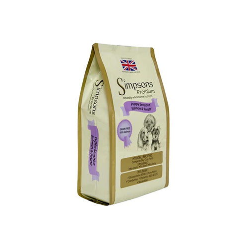 Simpsons Puppy Sensitive Salmon &amp; Potato 12kg Dry Dog Food