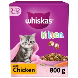Whiskas Kitten With Chicken 5 x 800g