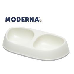 Moderna Sensi Double - 400ml - Dog Plastic Bowls