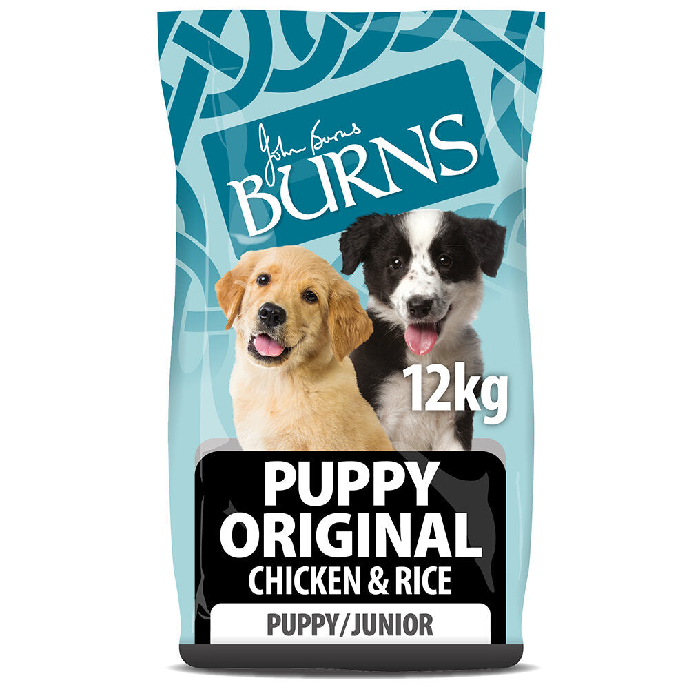 Burns Original Chicken & Rice 12kg - Dry Puppy Food