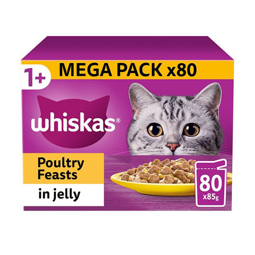 whiskas pure delight | whiskas poultry selection in jelly