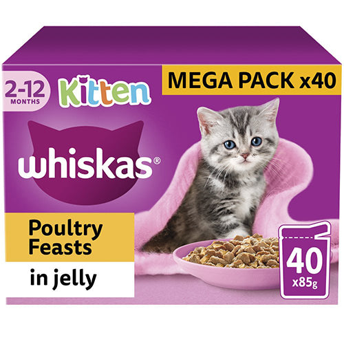 whiskas pouches in jelly | whiskas 40 pack