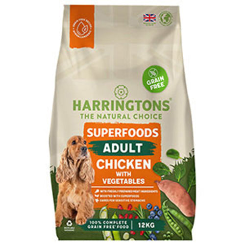 Harringtons Grain Free Superfoods Chicken with Vegetables - 12kg