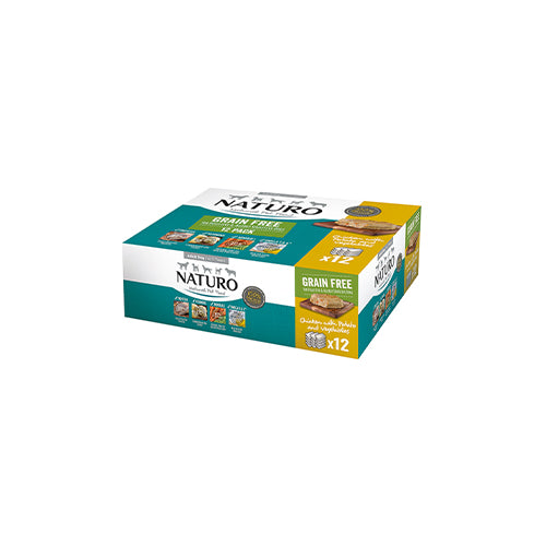 Naturo Grain Free with Chicken, Potato and Vegetables 12 x 400g