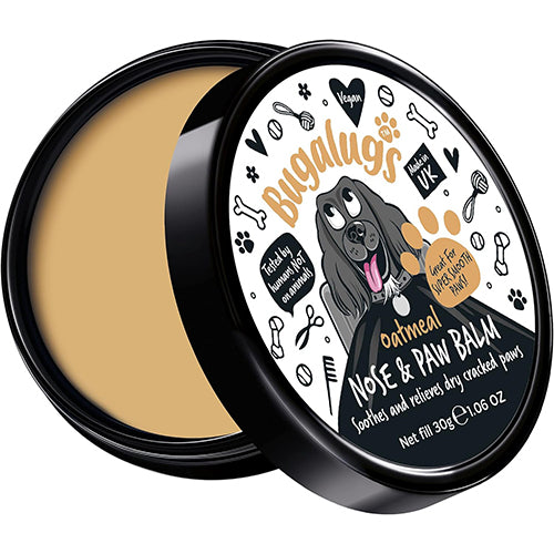 Bugalugs Oatmeal Nose &amp; Paw Balm For Dogs