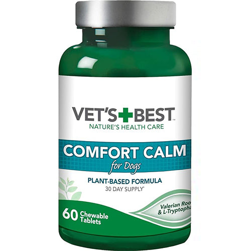 Vet's Best Comfort Calm Tablets For Dogs - 60 Tabs