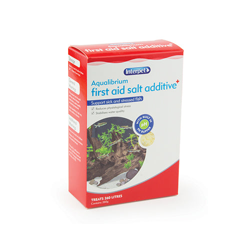 Interpet Aqualibrium First Aid Salt Additive Plus 260g