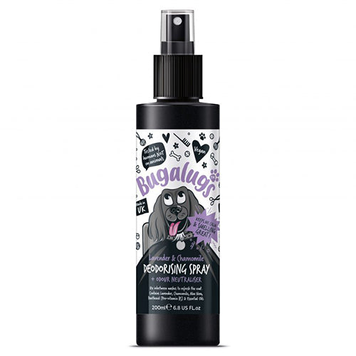 Bugalugs Lavender & Chamomile Deodorising Spray For Dogs, 200ml