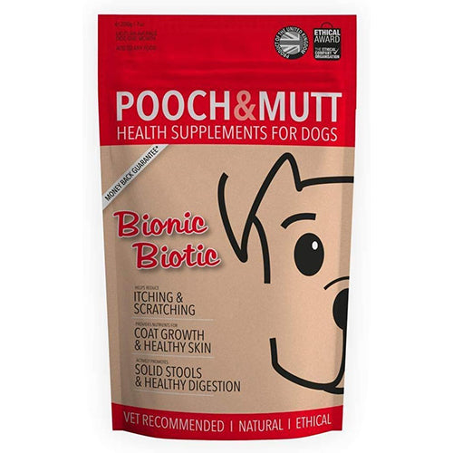 Pooch & Mutt Bionic Biotic, Dog Health Supplements- 200g