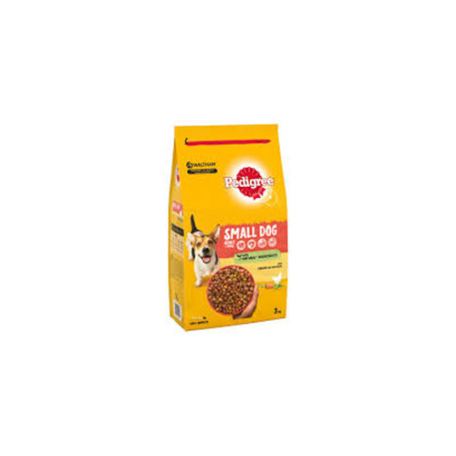 Pedigree Adult Small Poultry and Vegetables 3kg