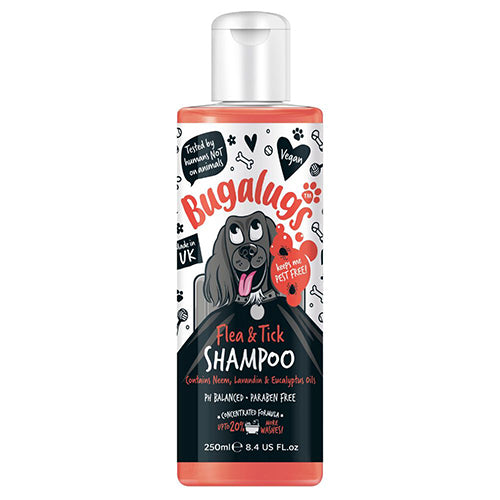Bugalugs Flea & Tick Dog Shampoo - 250ml