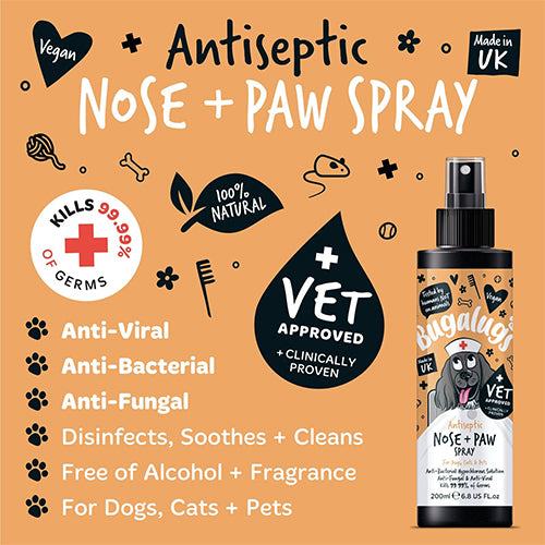 Bugalugs Antiseptic Nose & Paw Spray