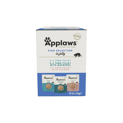 Applaws Fish Selection in Jelly 12 x 70g