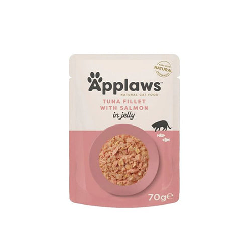 Applaws Tuna Fillet with Salmon in Jelly 16 x 70g