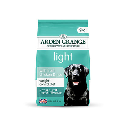 Arden Grange Adult Light Chicken and Rice 2kg Dry Dog Food