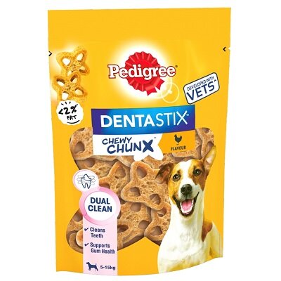 Pedigree Dentastix Mini Adult Chewy Chunx Chicken 5 x 68g