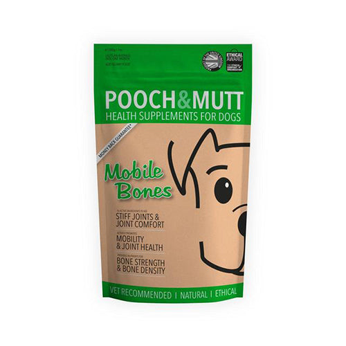 Pooch & Mutt Mobile Bones Dog Supplements - 200g
