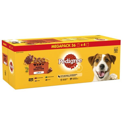 Pedigree Mixed Selection in Jelly 40x100g