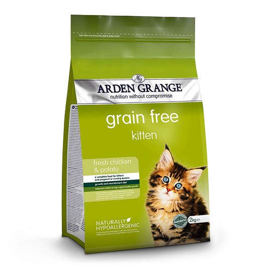 Arden Grange Kitten Grain Free 2Kg With Chicken & Potato