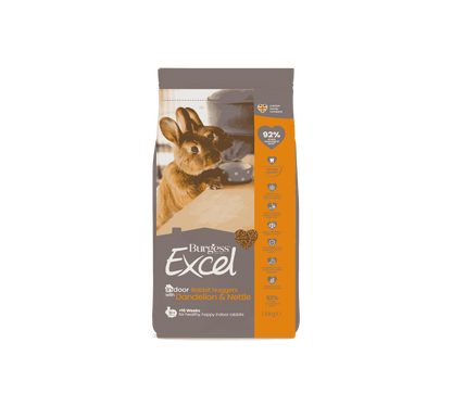 Burgress Excel Indoor Rabbit Nuggets With Dandelion &amp; Nettle 1.5kg