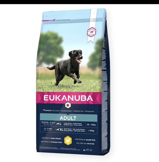 Eukanuba Active Adult Large Breed With Chicken 12Kg - Dry Dog Food