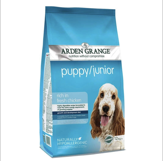 Arden Grange Puppy Junior Chicken 12kg - Dry Puppy Food