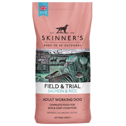Skinner's Field & Trial Salmon and Rice 2.5Kg