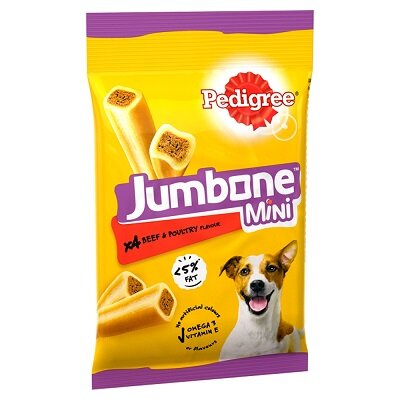 Pedigree Jumbone Mini with Beef and Poultry 8 x 160g