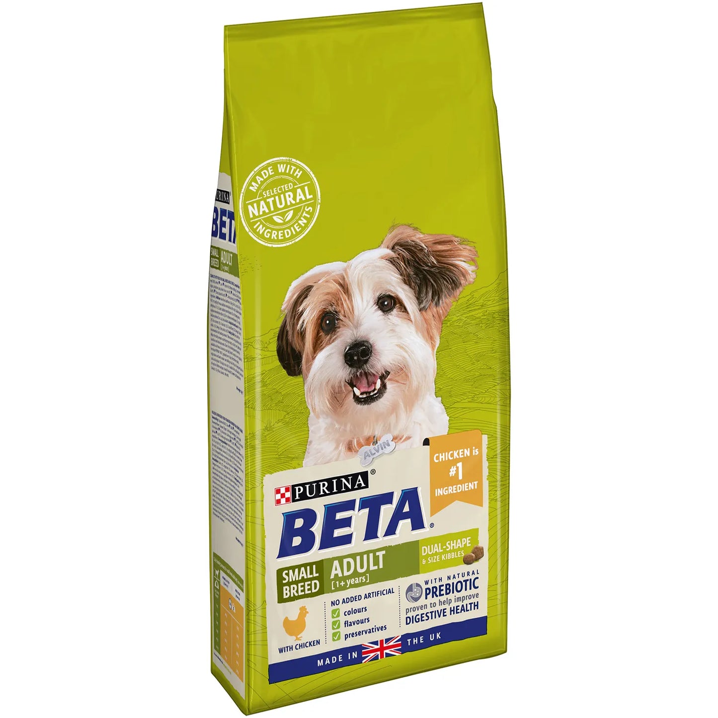 Beta Adult Small Breed With  Chicken 2Kg - Dry Dog Food