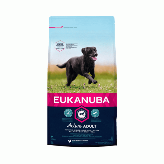 Eukanuba Active Adult Large Breed With Chicken 12Kg