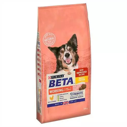 Beta Working Adult Chicken 14Kg Dog Food
