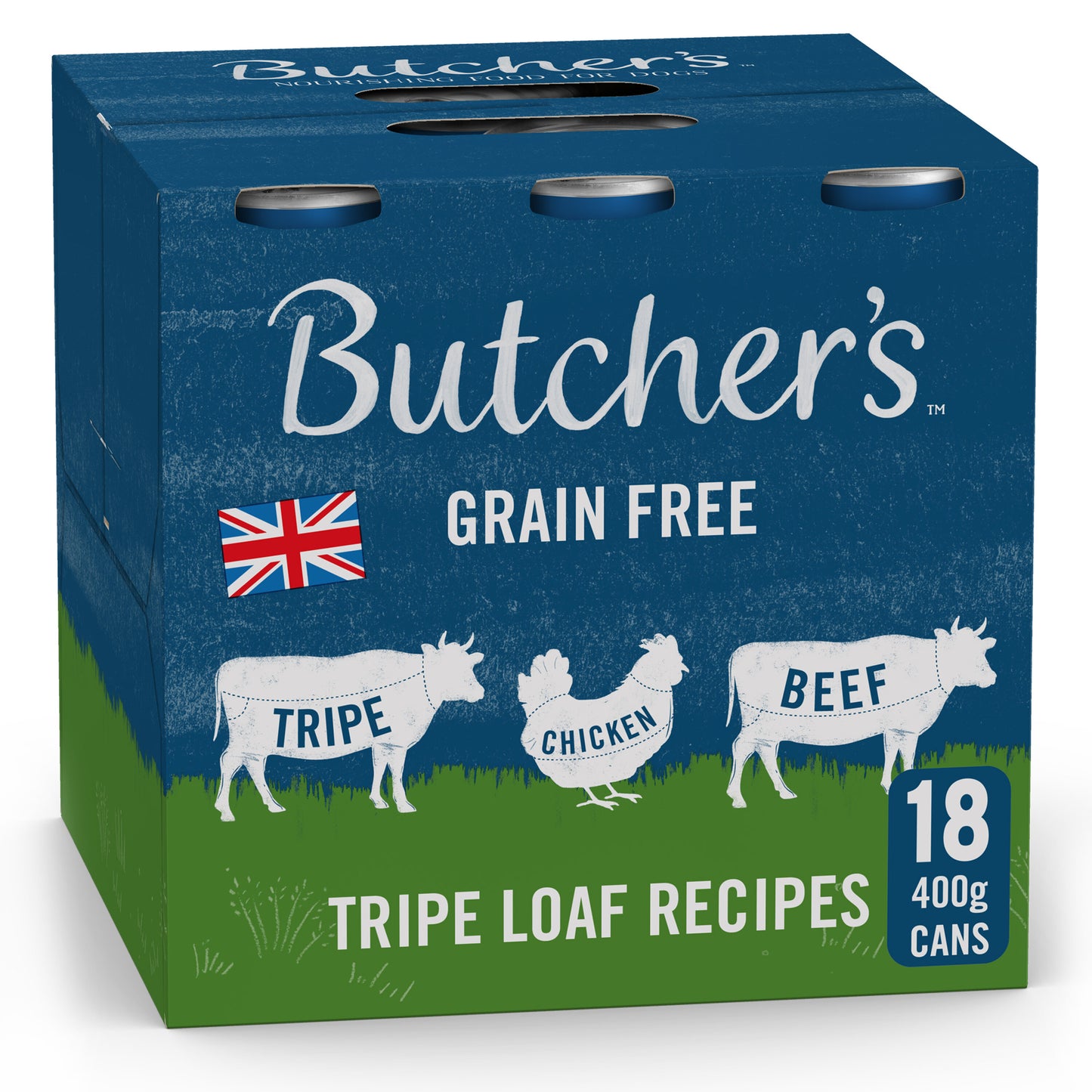 Butchers 18x400g Tripe Loaf Recipes - Wet Dog Food