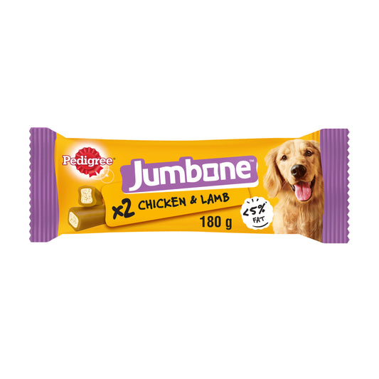 Pedigree Jumbone Medium with Chicken & Lamb - Dog Treats - 2 x 12